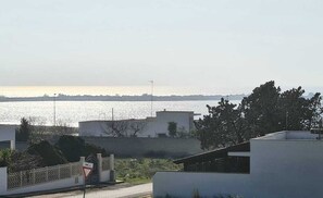 Uitzicht op strand/zee