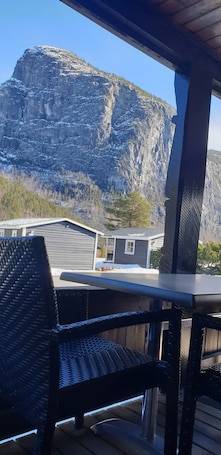 Terraza o patio. Sølvgarden Cottages