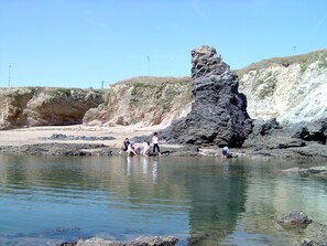 Beach nearby - Stone Cottage, 5 km from Brétignolles sur mer, heated swimming pool (La Chaize-Giraud)