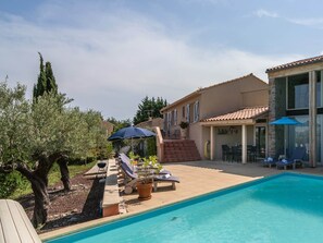 Pool - Villa in Caunes-Minervois with Private Pool (Caunes-Minervois)
