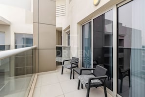 Apartemen Keluarga, 2 kamar tidur | Balkon