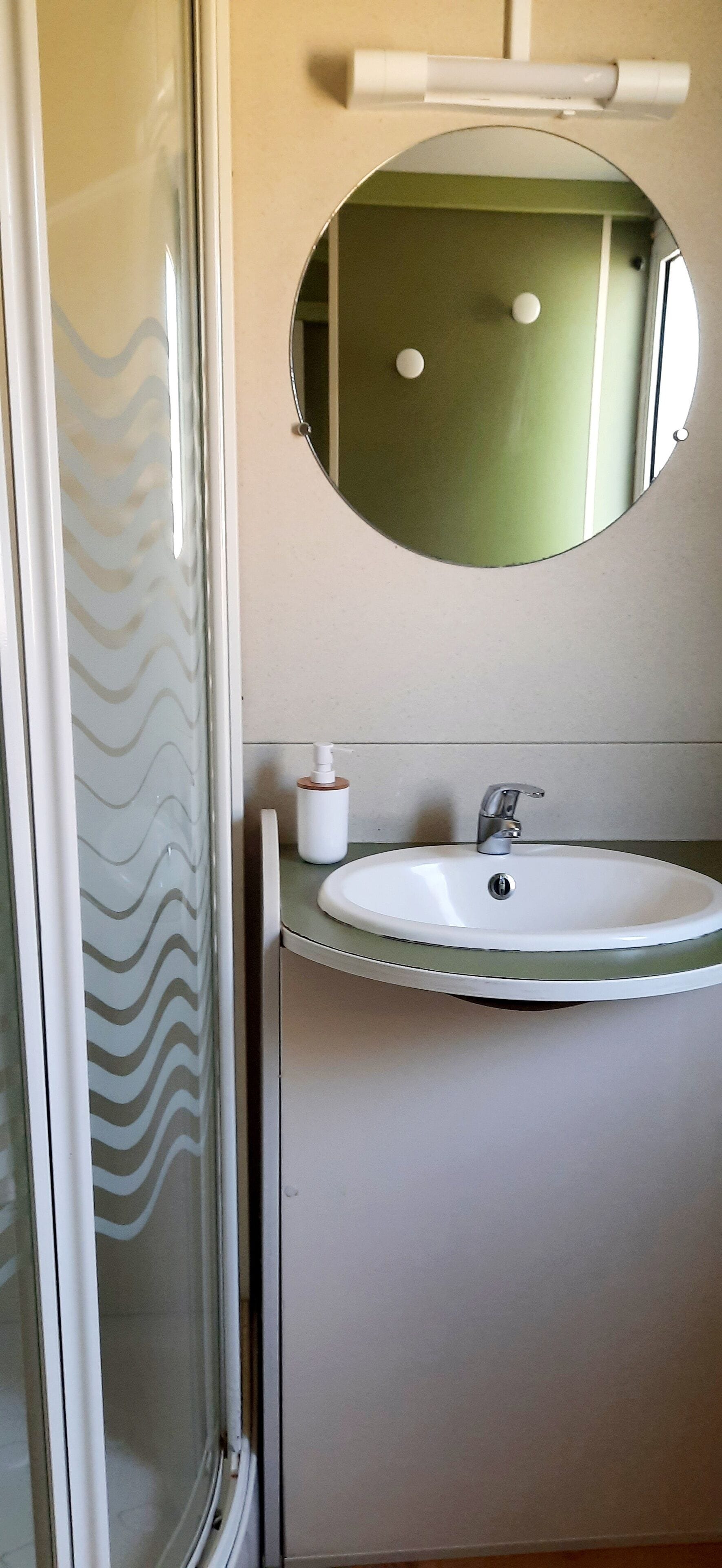 Bungalow, uitzicht op zee | Badkamer