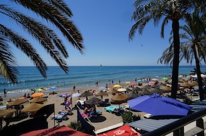 Accommodatie ligt op het strand