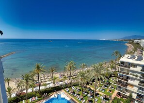 Pool - Skol 705. Two Bedrooms Duplex Apartment with Amazing Sea Views (Marbella)