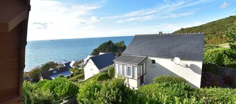 Séjour vue mer à Fermanville