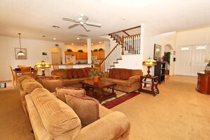 別墅, 6 間臥室 | 起居區