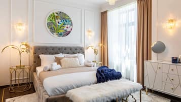 1 slaapkamer, een strijkplank/strijkijzer, reisbedje, gratis wifi