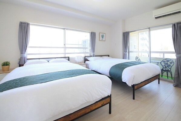 2 Schlafzimmer, Schreibtisch, Bügeleisen/Bügelbrett, kostenloses WLAN