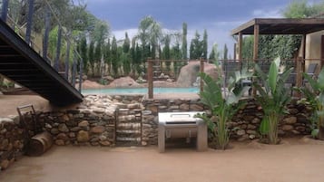 Enceinte de l’hébergement