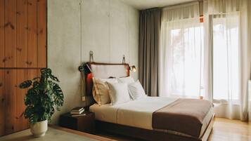 1 habitación, minibar, caja de seguridad en la habitación y escritorio