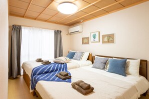 2 chambres, Wi-Fi gratuit, draps fournis