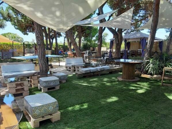 Restauration en plein air