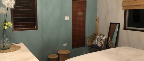 1 sovrum, strykjärn/strykbräda, gratis wi-fi och sängkläder