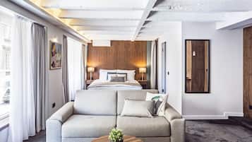 Suite Royal | 1 habitación, sábanas de algodón egipcio y ropa de cama de alta calidad