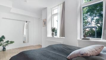 1 soverom, strykejern/-brett, reiseseng for barn og wi-fi (inkludert)