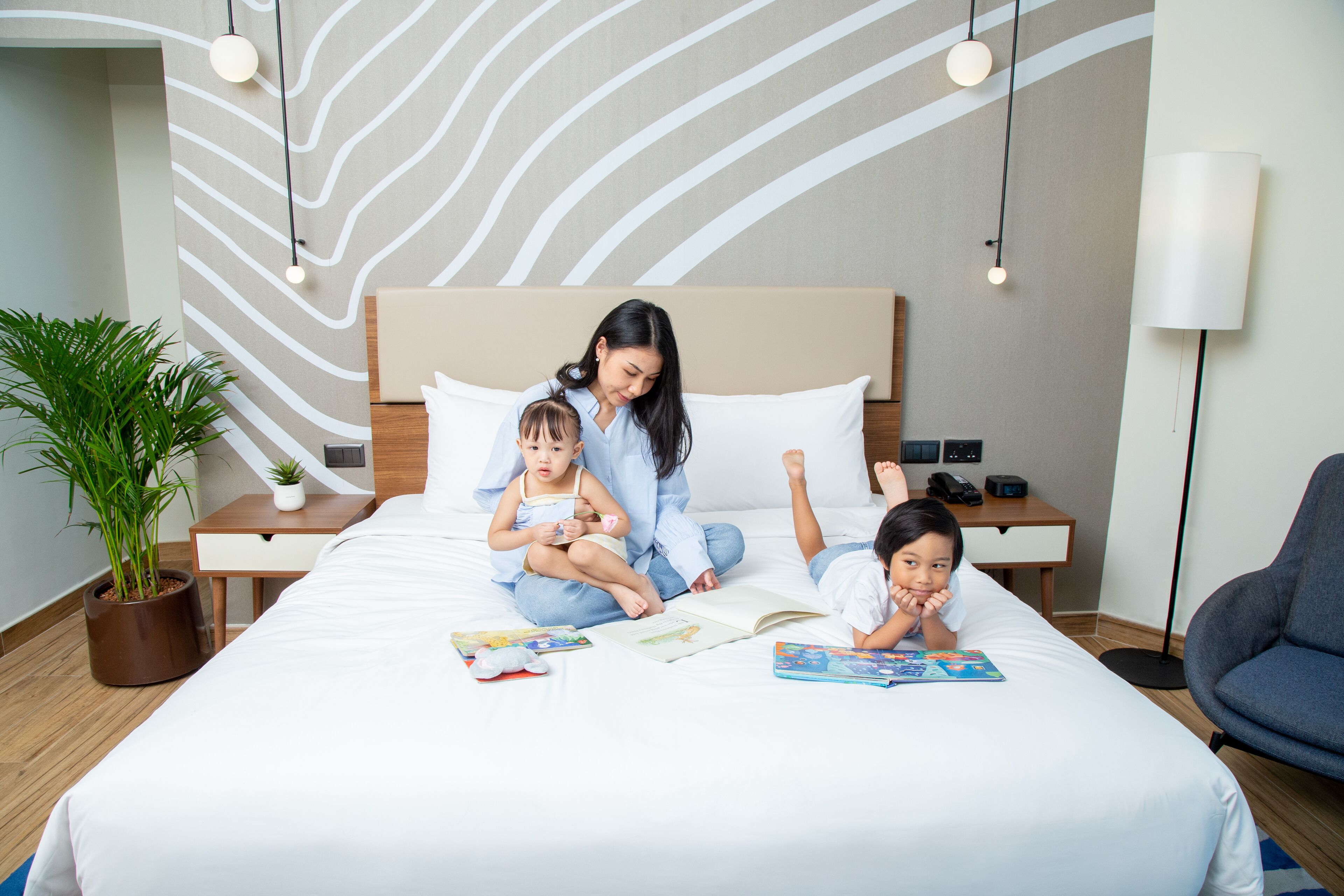 Literie de qualité supérieure, coffres-forts dans les chambres, bureau