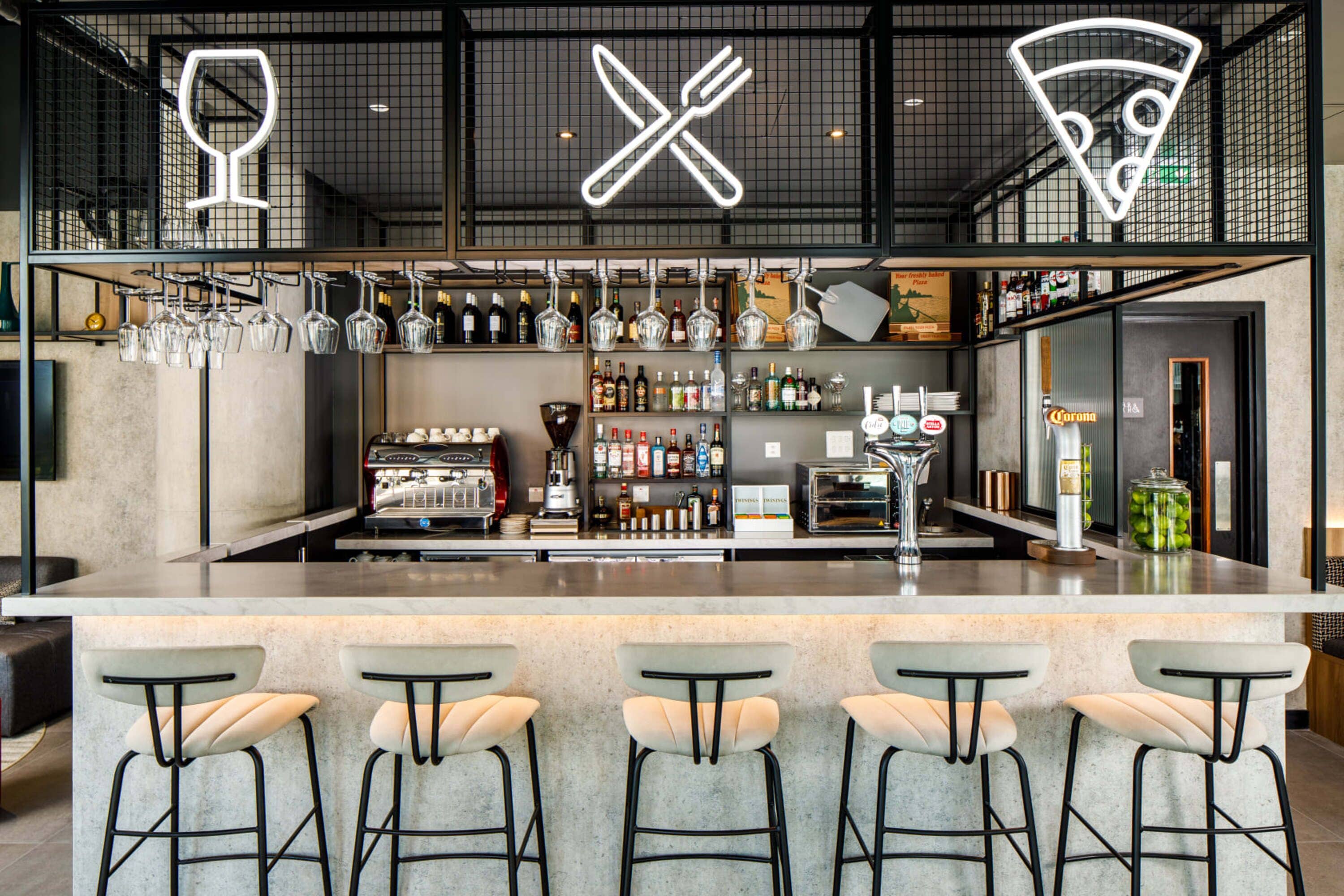 breakfast, lunch and dinner served