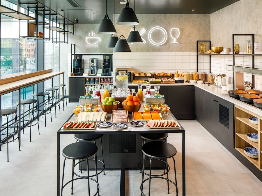 Daily buffet breakfast for a fee