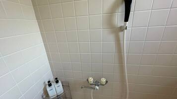 Hair dryer, towels