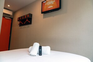 Memory foam beds, soundproofing, iron/ironing board, free WiFi