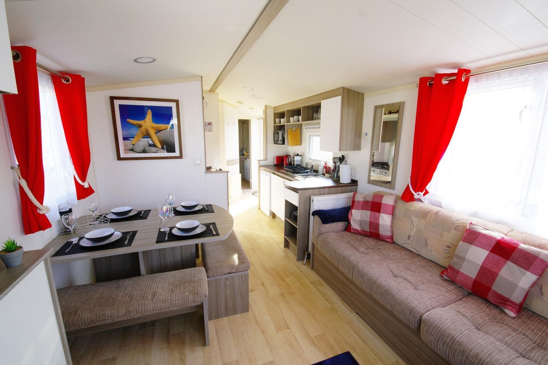 Apartment, Multiple Beds | Living area | 30-inch TV with digital channels, fireplace