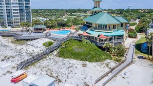 Exterior - Golf Cart! | Lakefront Villa at Sandestin – On The Rocks ☀️ (Destin)
