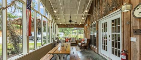 Restauration en plein air