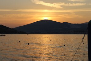 Apartment, 2 Queen Beds | Beach - A apt W.big Terrace&great sea View, Close to Beach (Trogir)
