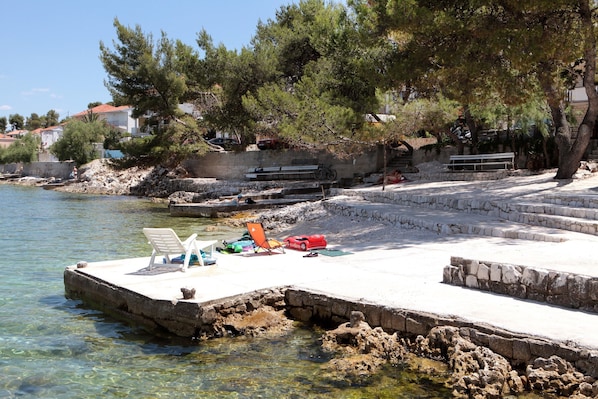 Appartement, 2 grands lits | Enceinte de lâhĂ©bergement