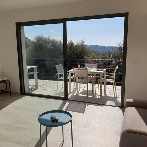 Villa Le Figuier. 6 pers, piscine chauffée, 2 min plage en voiture