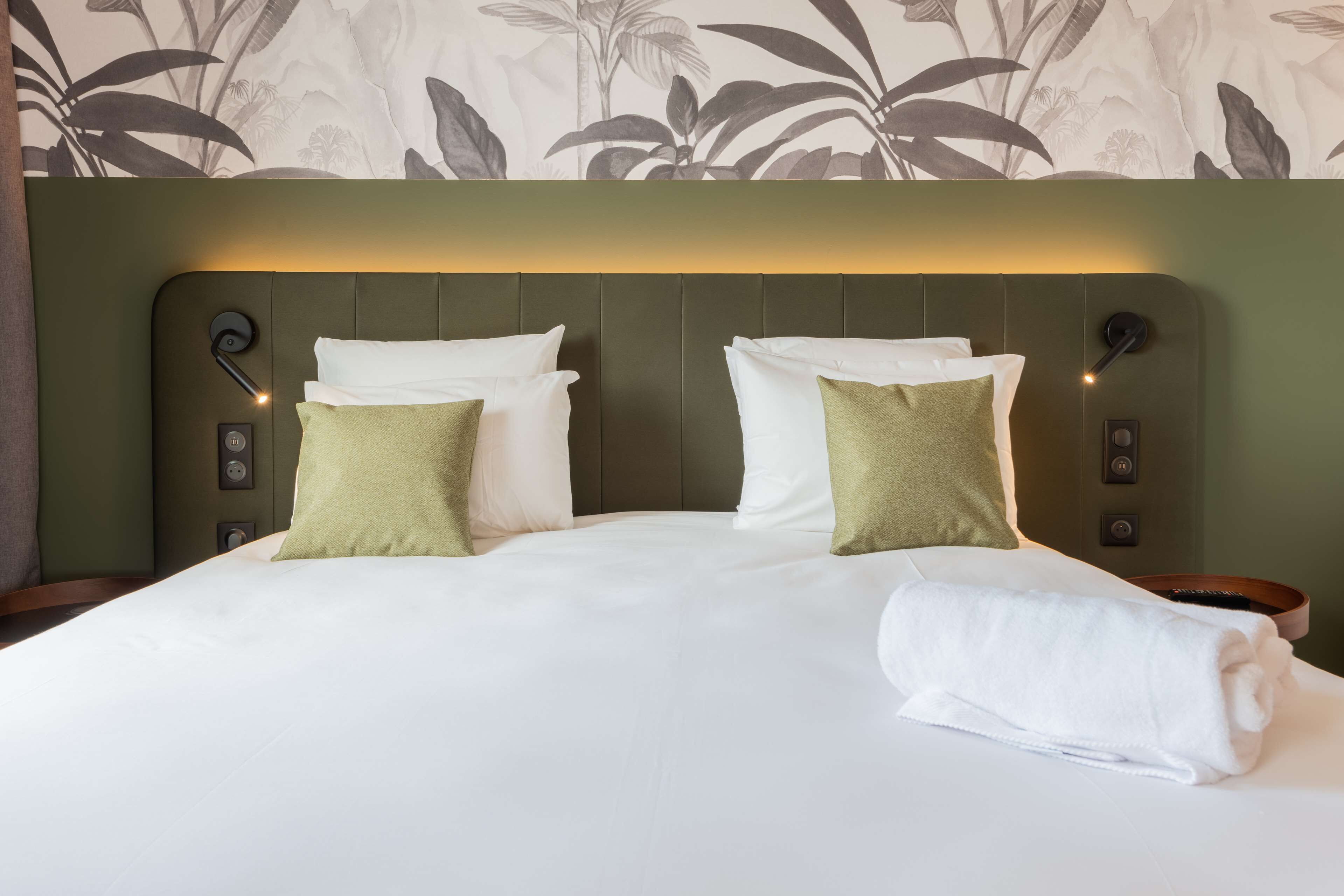 premium bedding, pillow-top beds, individually decorated