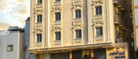 Façade de l’hébergement