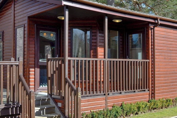 Exterior | Lodge D - Royal Deeside Woodland Lodges, Dinnet, near Ballater