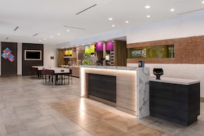 Free daily self-serve breakfast