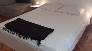 公寓, 1 张大床和 1 张沙发床 | 1 多间卧室、熨斗/熨衣板、免费 WiFi、床单