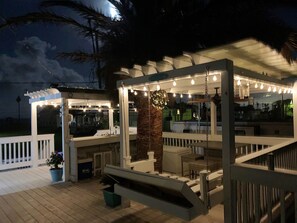 Terrace/patio - View of the bay (san leon)
