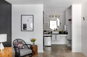 Premium bedding, Tempur-Pedic beds, blackout curtains