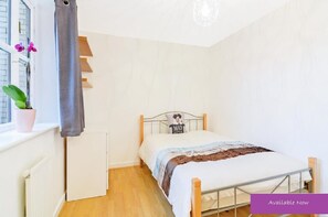 1 soverom og sengetøy