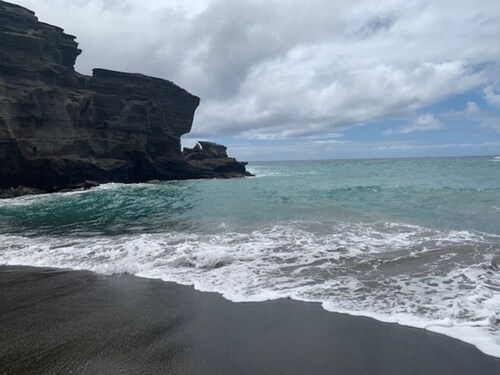 #41 Turtle Hut at Punalu`u Black Sand Beach * Most