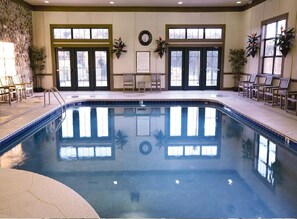 Indoor pool, outdoor pool