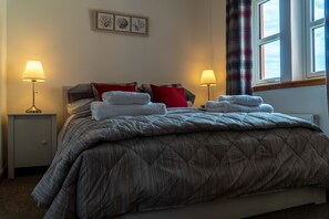 Huoneisto | 2 makuuhuonetta, silitysrauta/-lauta, ilmainen Wi-Fi, vuodevaatteet