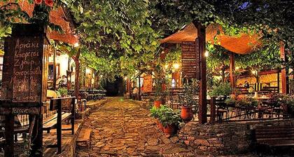 Costa Petra | Luxury seaside family cottage with garden near Aegean and Olympus