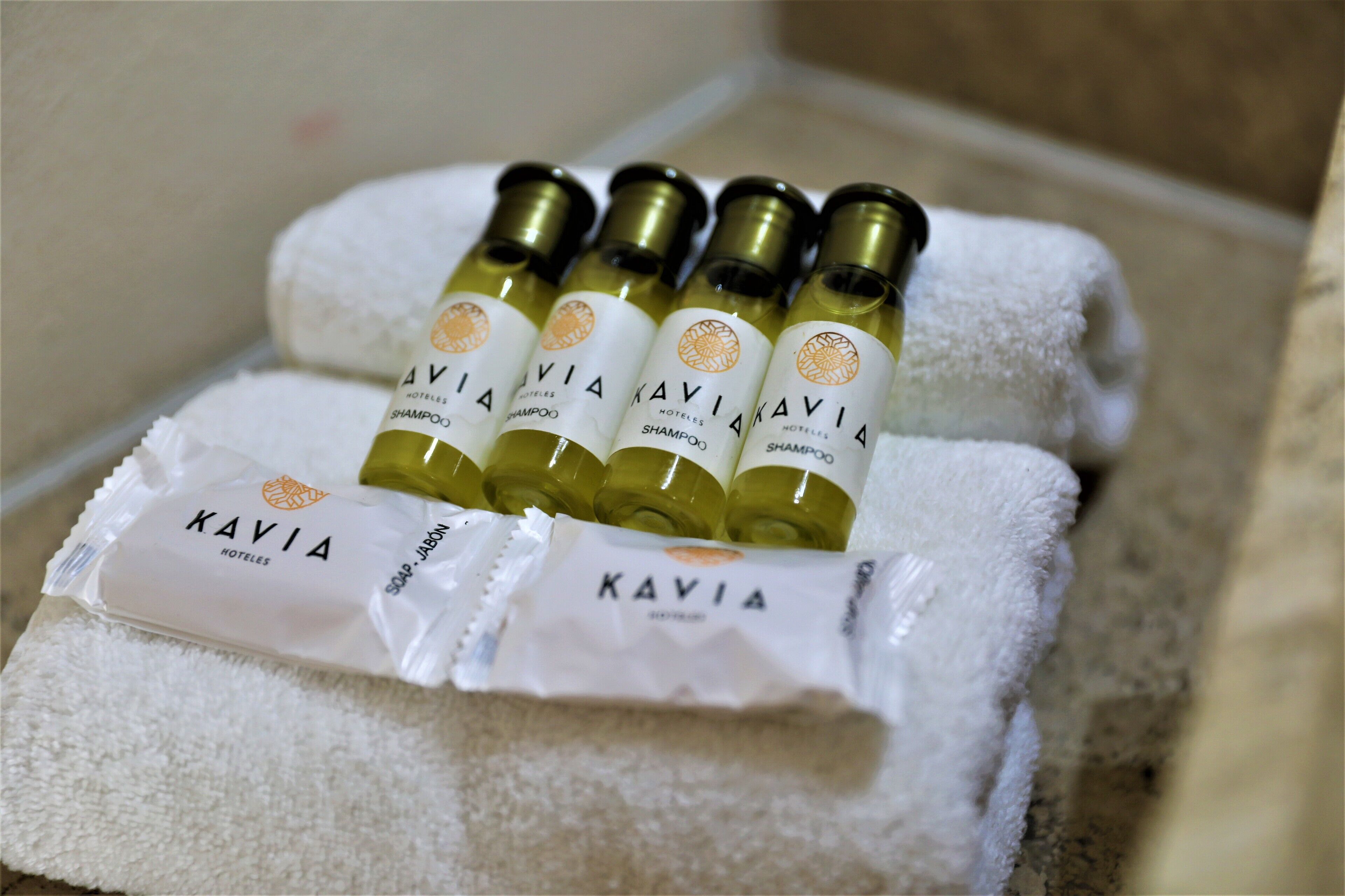 shower, towels, soap, shampoo