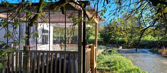 Riverside Cabin in Shropshire