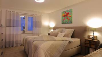 2 Schlafzimmer, Bügeleisen/Bügelbrett, kostenloses WLAN, Bettwäsche