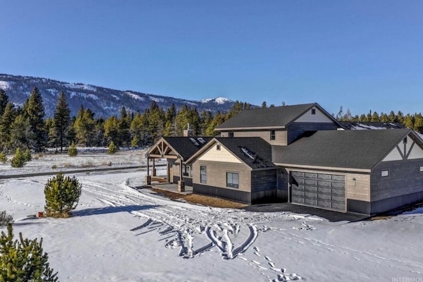 Luxury home custom built with amazing views complimenting the outdoors