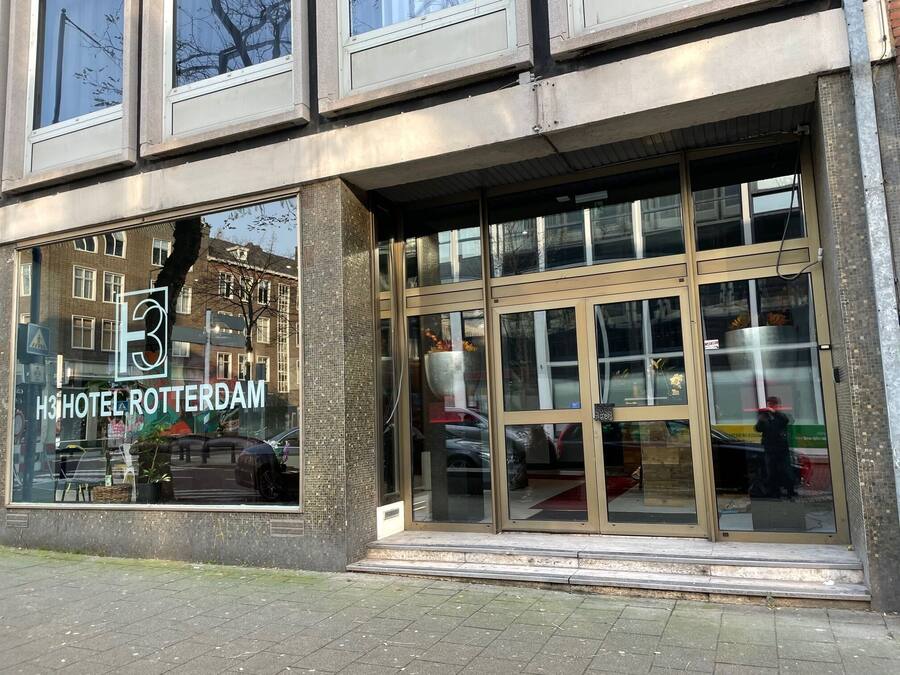 Voorkant van accommodatie