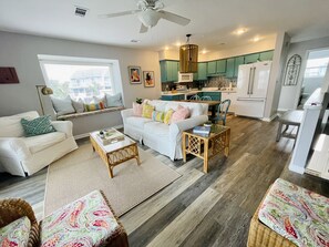 Smart TV, DVD player, books