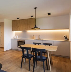 Dining - Apartment "Forget-me-not" in Apartment House Beim Lackl (Avelengo Südtirol)
