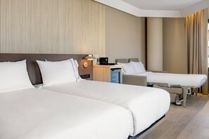 Family Room, 2 Single Beds, City View | Street view